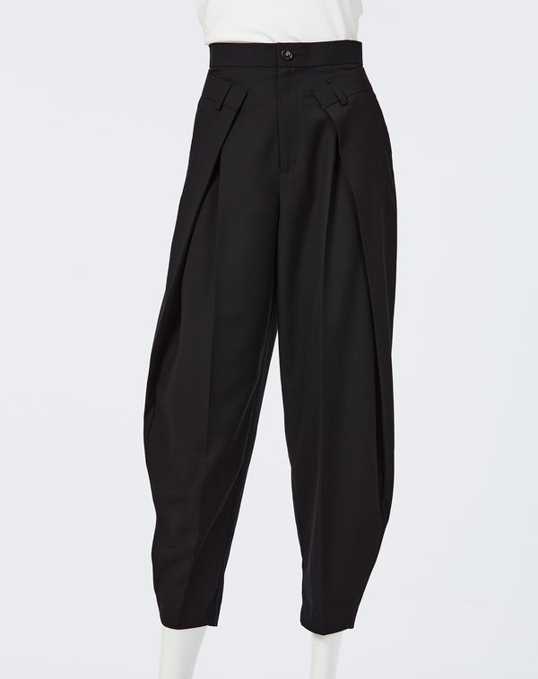 TUCKED WAIST COCON PANTS