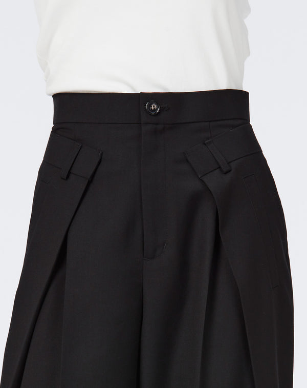 TUCKED WAIST COCON PANTS