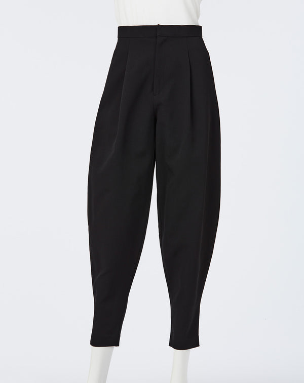CURVED-SILHOUETTE PANTS