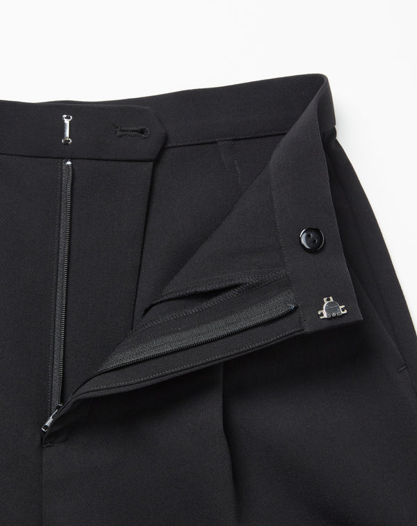 CURVED-SILHOUETTE PANTS