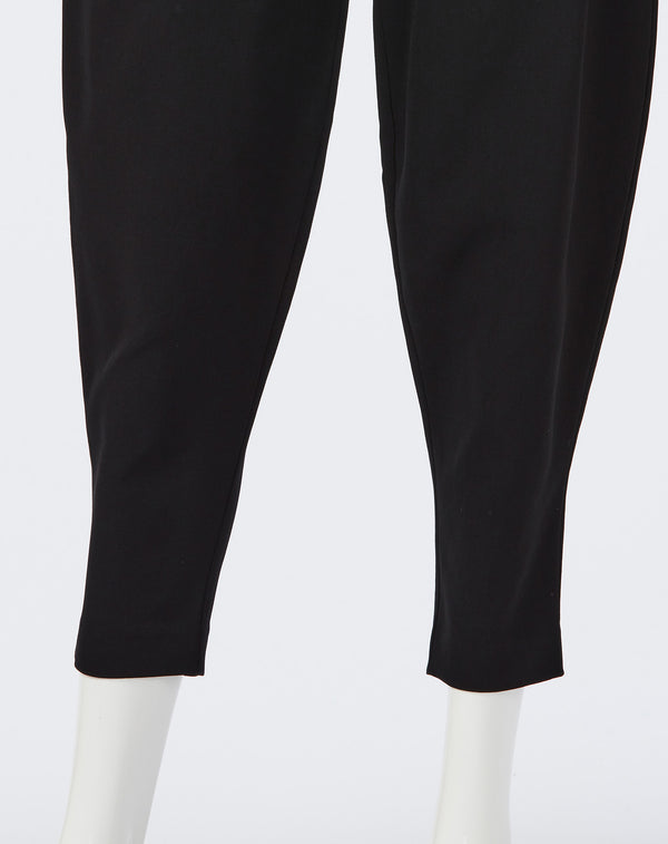 CURVED-SILHOUETTE PANTS