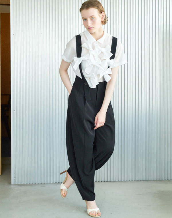 2WAY H-STRAP COCOON PANTS