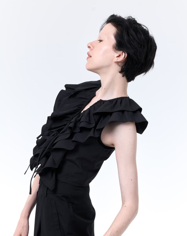 FRILL VEST