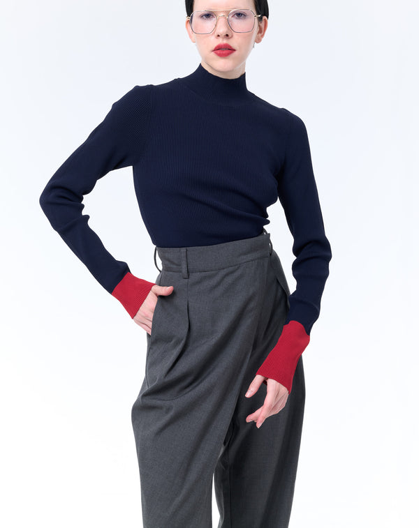 WIDE WRAP PANTS