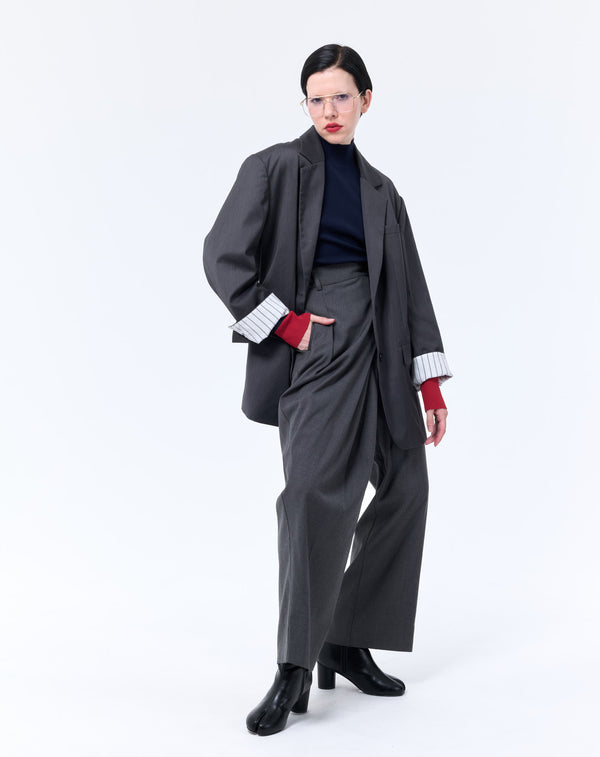 WIDE WRAP PANTS