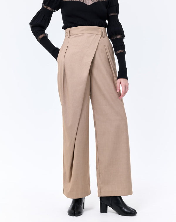 WIDE WRAP PANTS