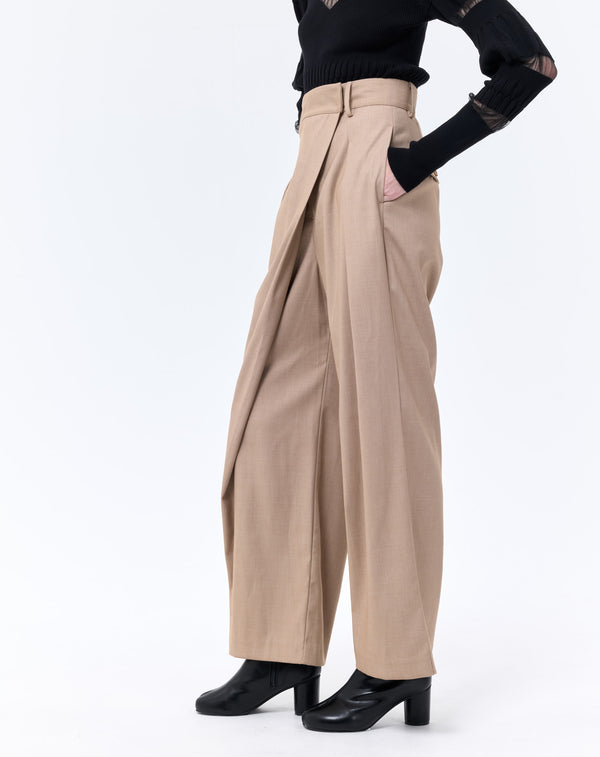 WIDE WRAP PANTS