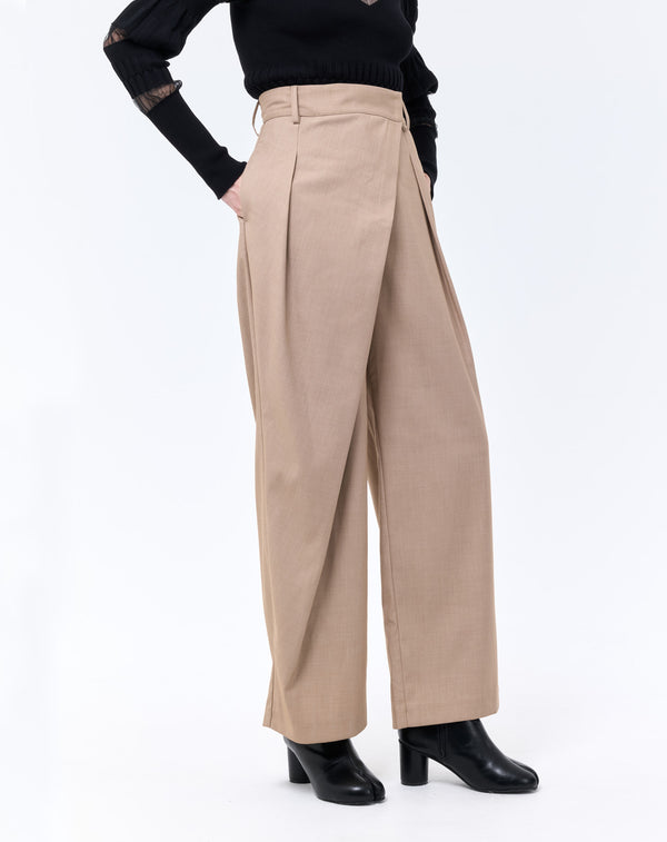 WIDE WRAP PANTS