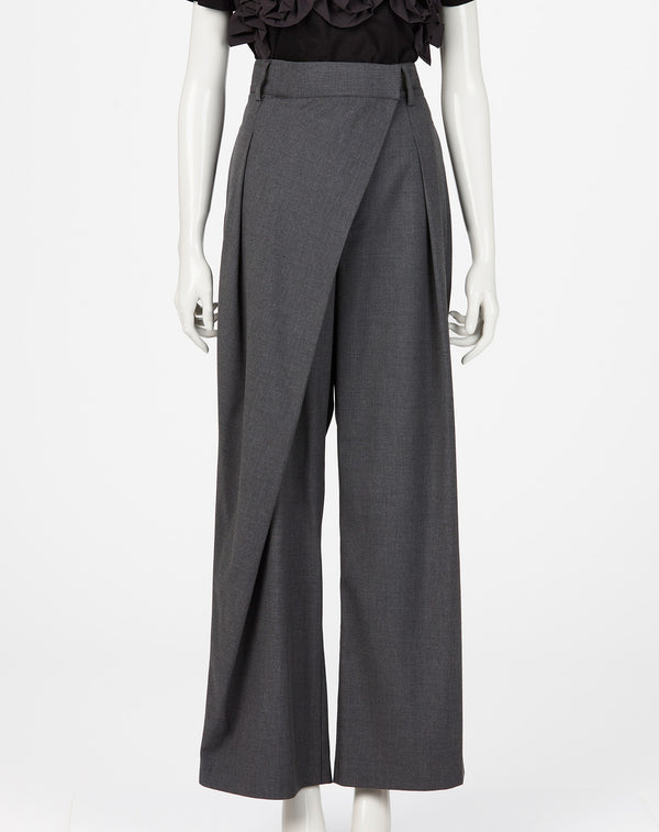 WIDE WRAP PANTS
