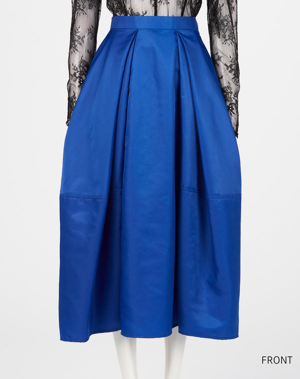 TAFFETA COCOON SKIRT
