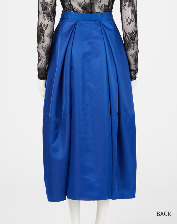 TAFFETA COCOON SKIRT