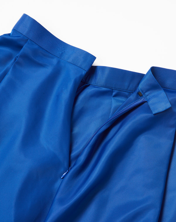 TAFFETA COCOON SKIRT