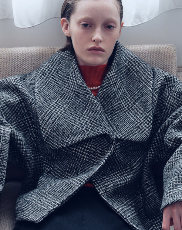 BIG COLLAR SHORT JACKET