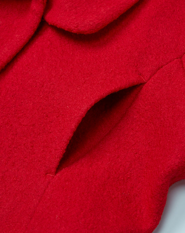 BIG COLLAR SHORT JACKET