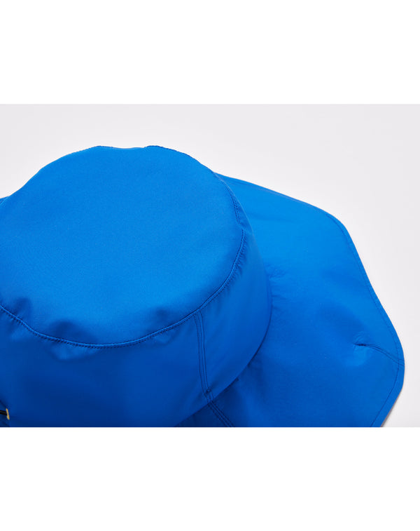 SCALLOPED-EDGE TAFETTA HAT