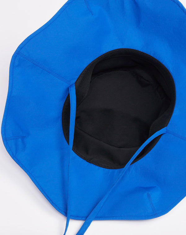 SCALLOPED-EDGE TAFETTA HAT