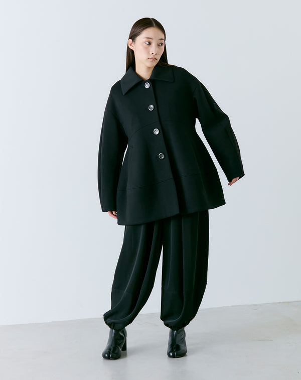 PADDED PEPLUM JACKET