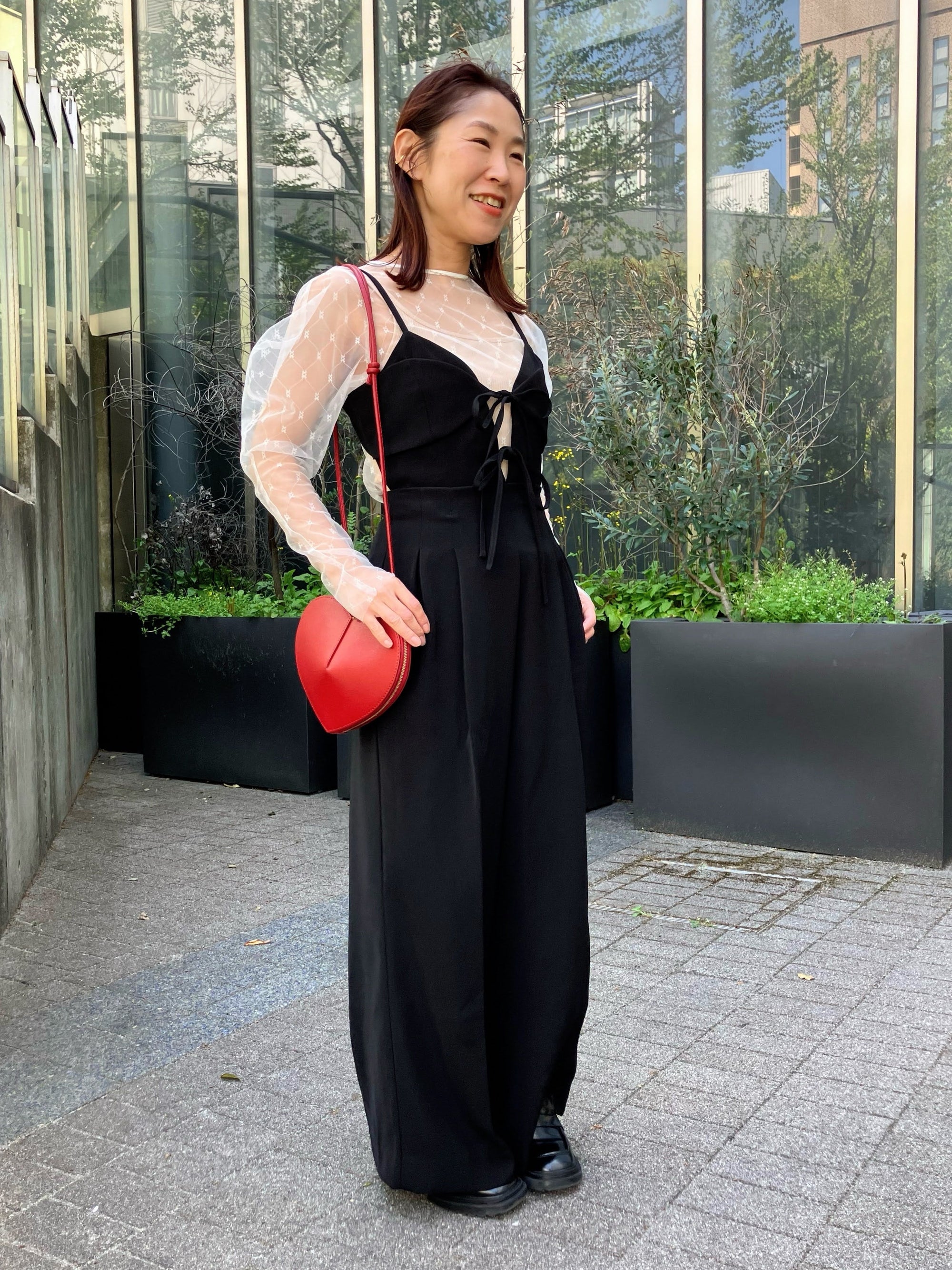 DOUBLE RIBBON JUMPSUIT