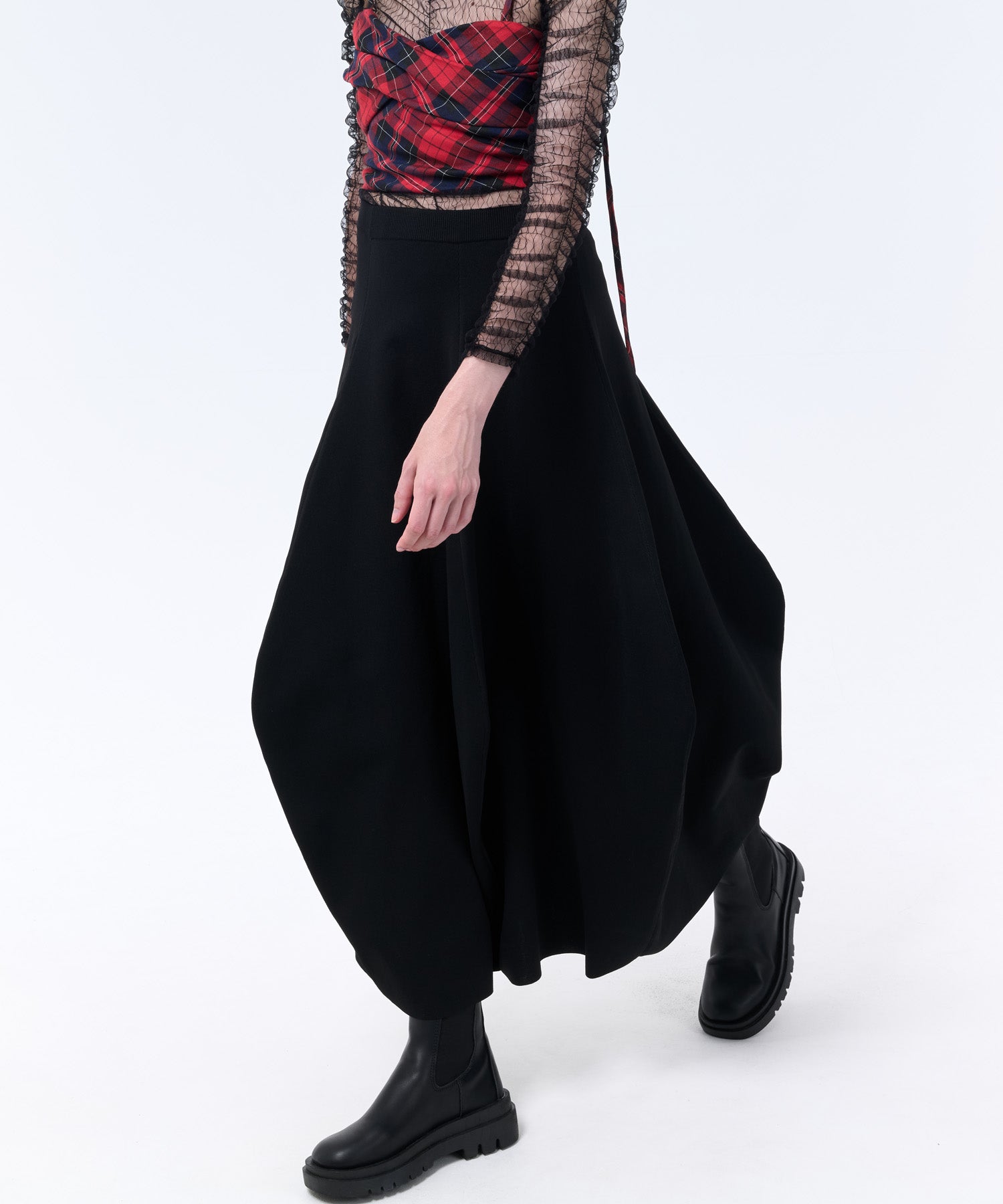 ランタンフォルムニットスカート | LAEMUSE | 2024秋冬