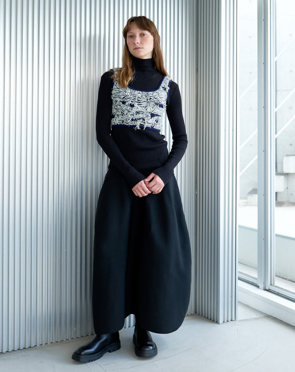 JACQUARD KNIT VEST