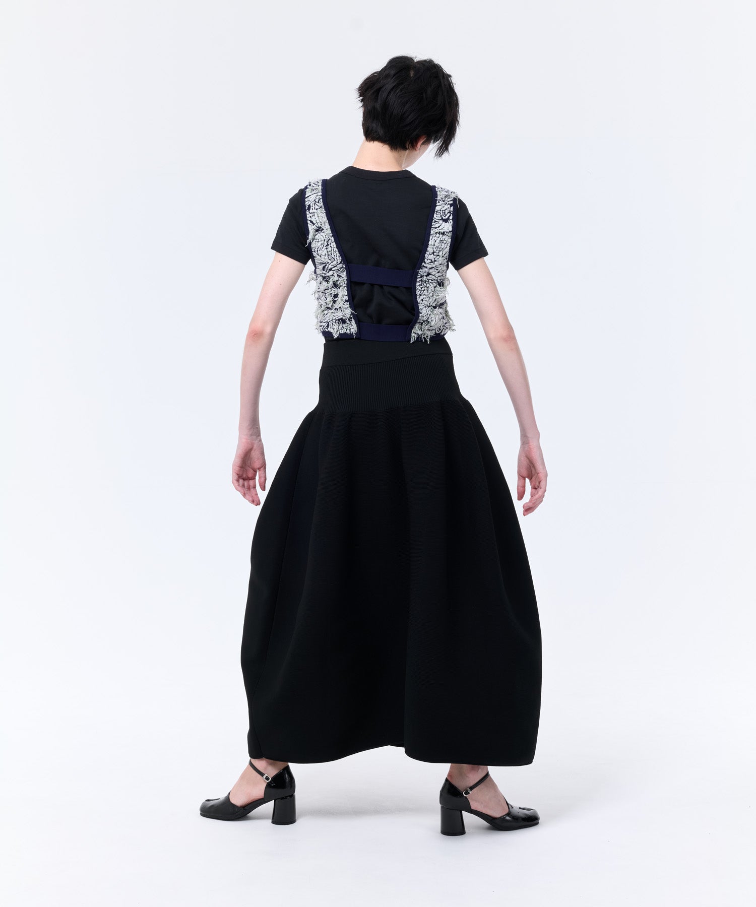 JACQUARD KNIT VEST