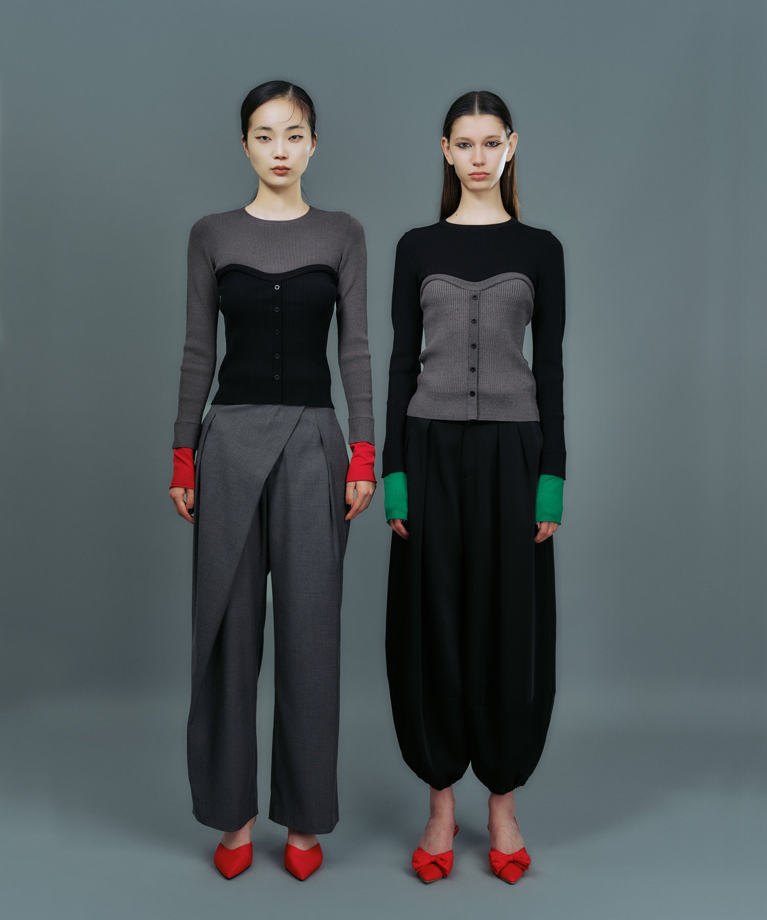 BUSTIER DOCKING RIB KNIT – LAEMUSE