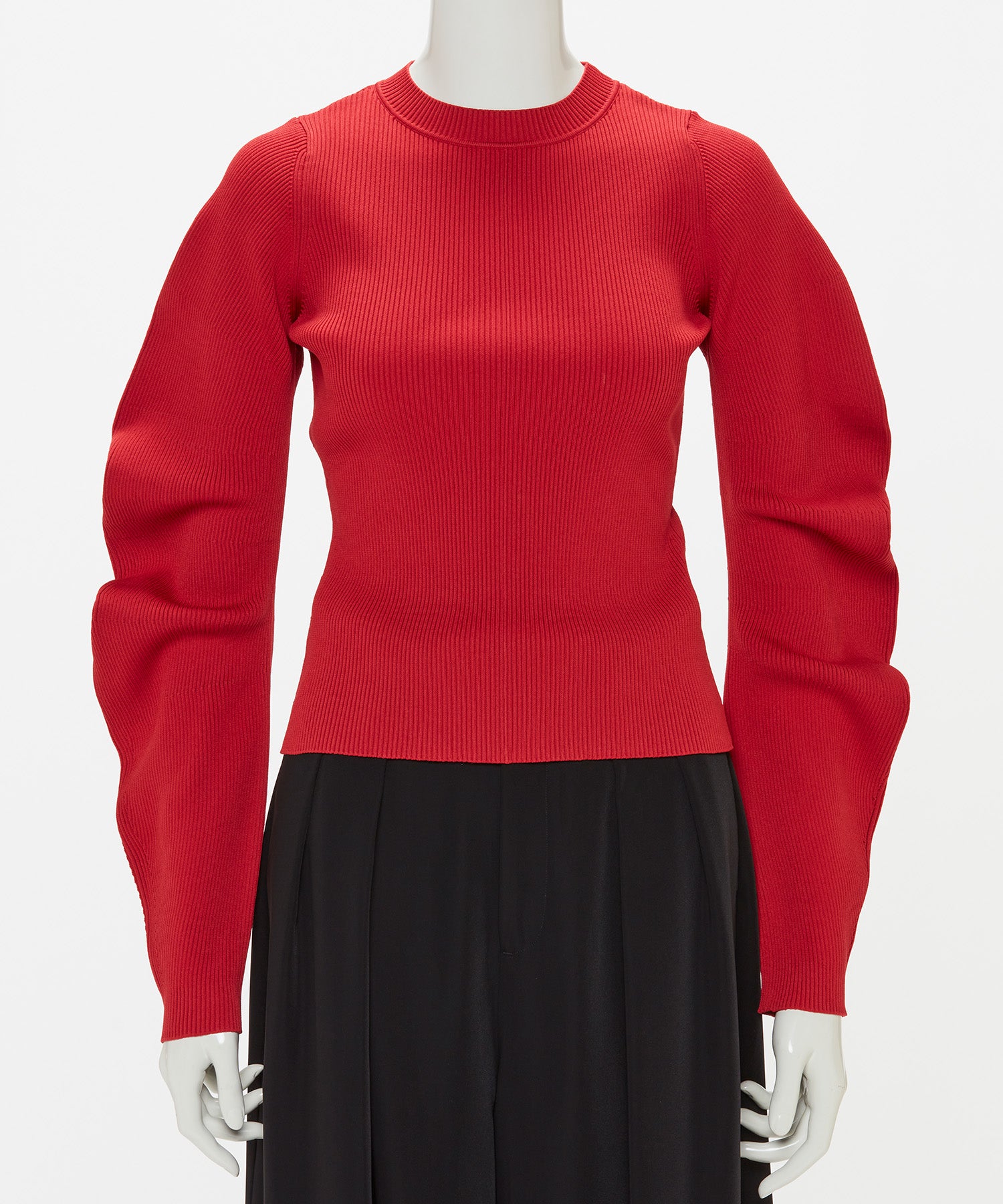 SPONDISH CURVED SLEEVE KNIT