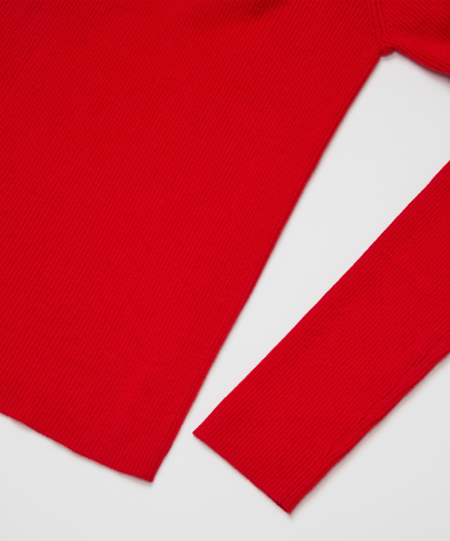 WOOL BLEND HIGH NECK KNIT