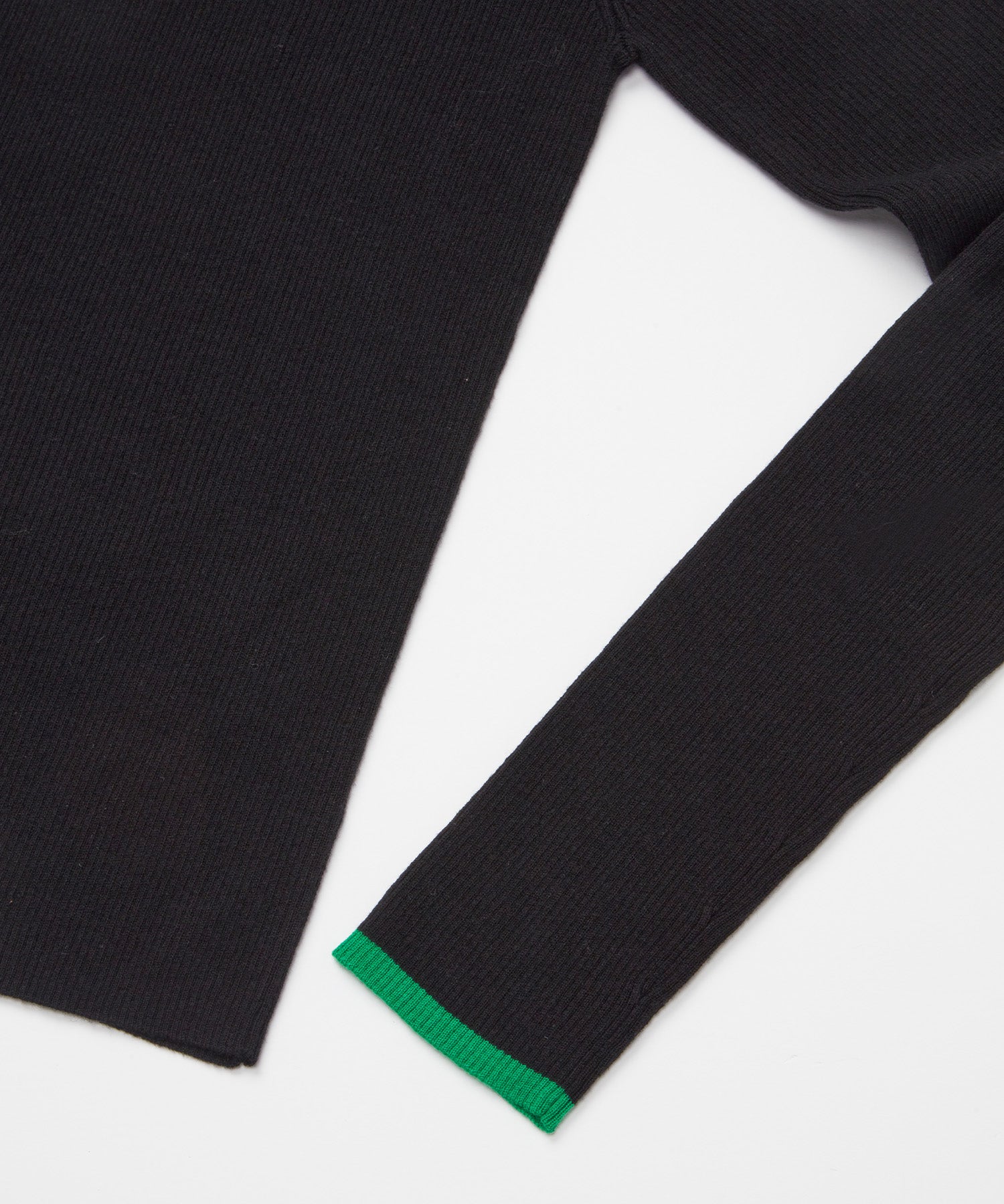 WOOL BLEND HIGH NECK KNIT