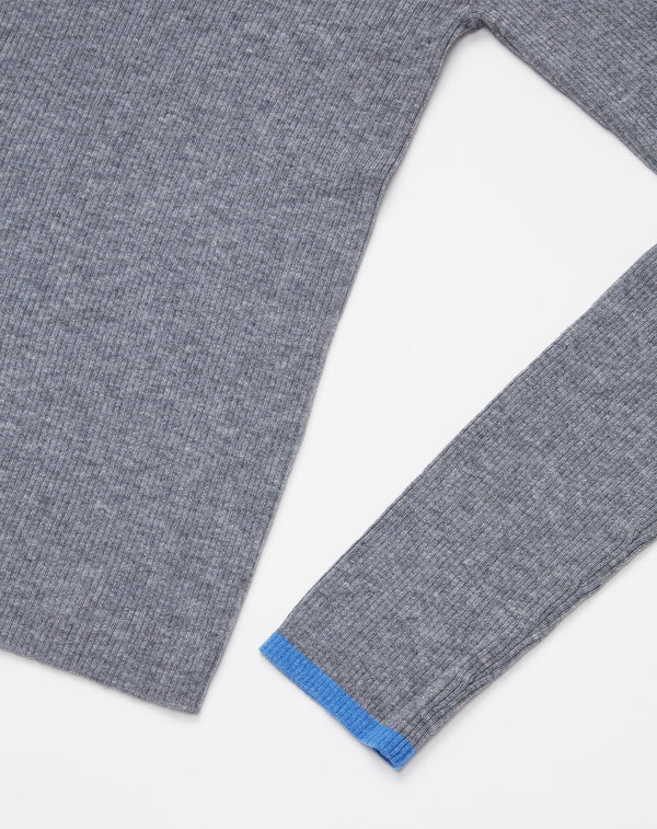 WOOL BLEND HIGH NECK KNIT