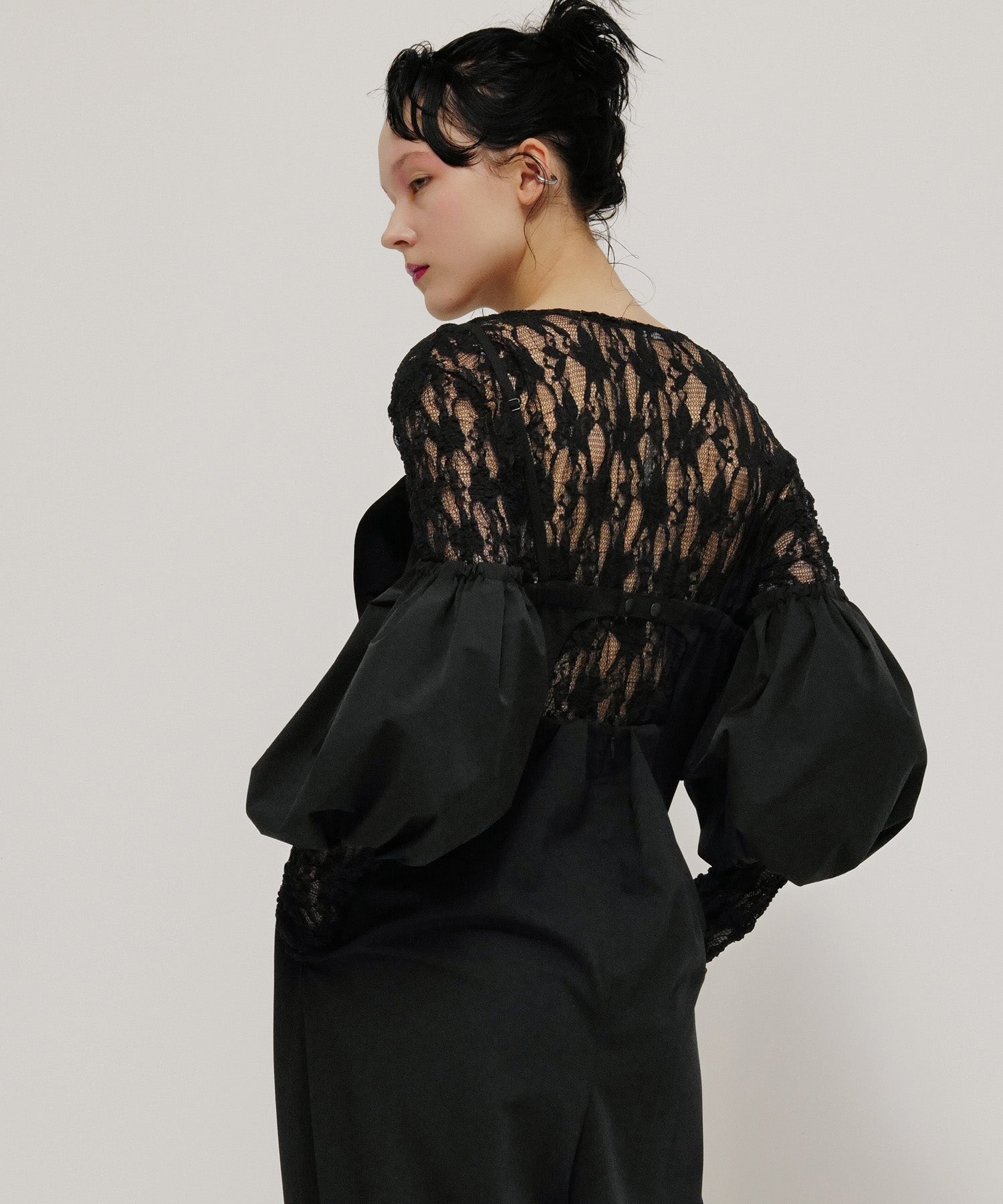 2WAY JUMPSUIT WITH RIBBON