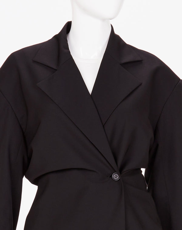 CINCHED WAIST JACKET