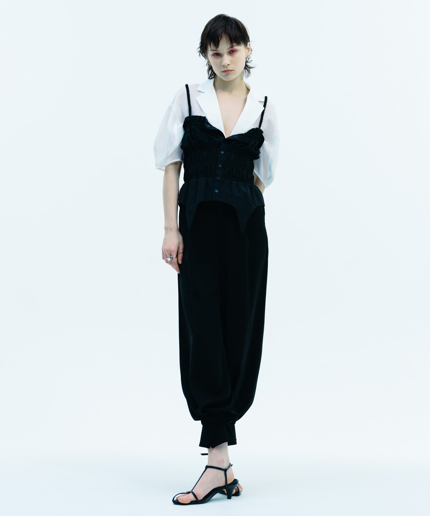 DESIGN HEM BALLOON PANTS