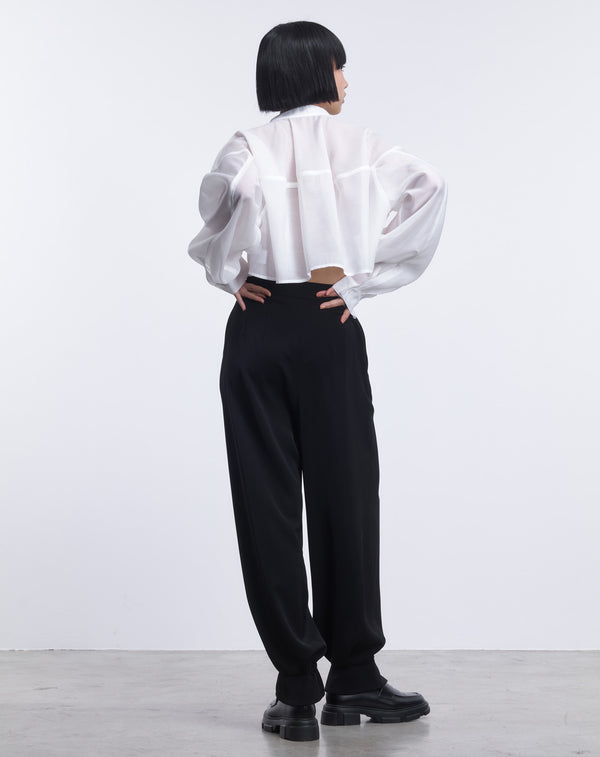 DESIGN HEM BALLOON PANTS