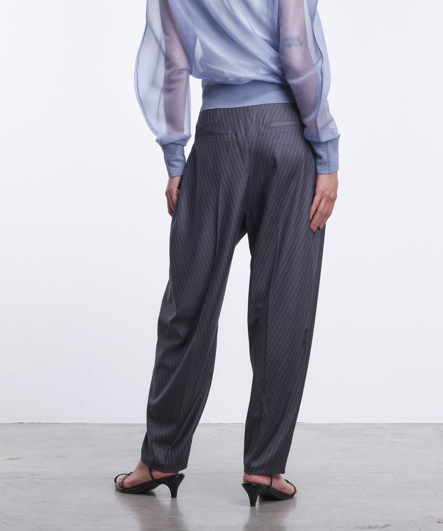 DEEP-TUCK PANTS