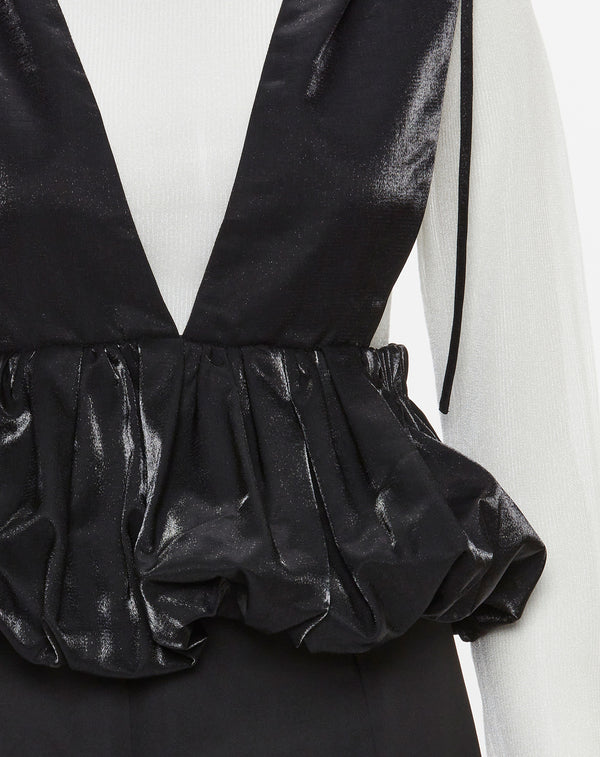 SHINY BALLOON BUSTIER