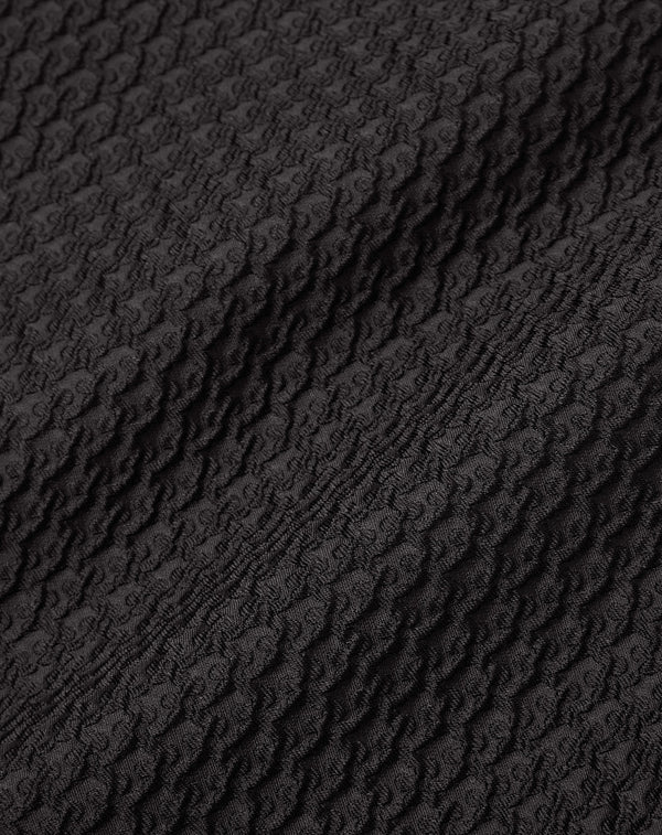 FLOWER JACQUARD FLARED VOLUME SKIRT