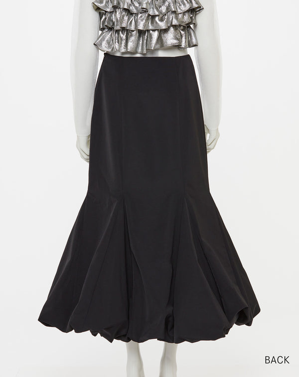 TAFFETA BALLOON MERMAID SKIRT