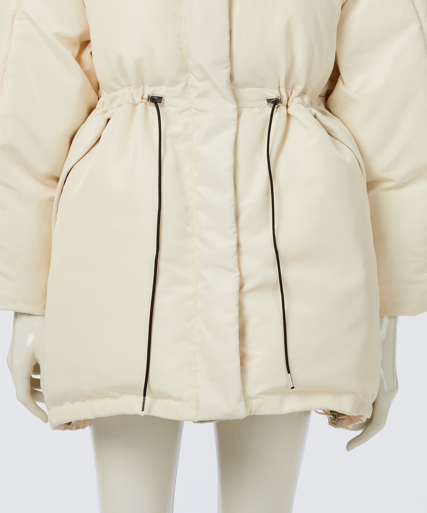 DETACHABLE FIBER DOWN JACKET