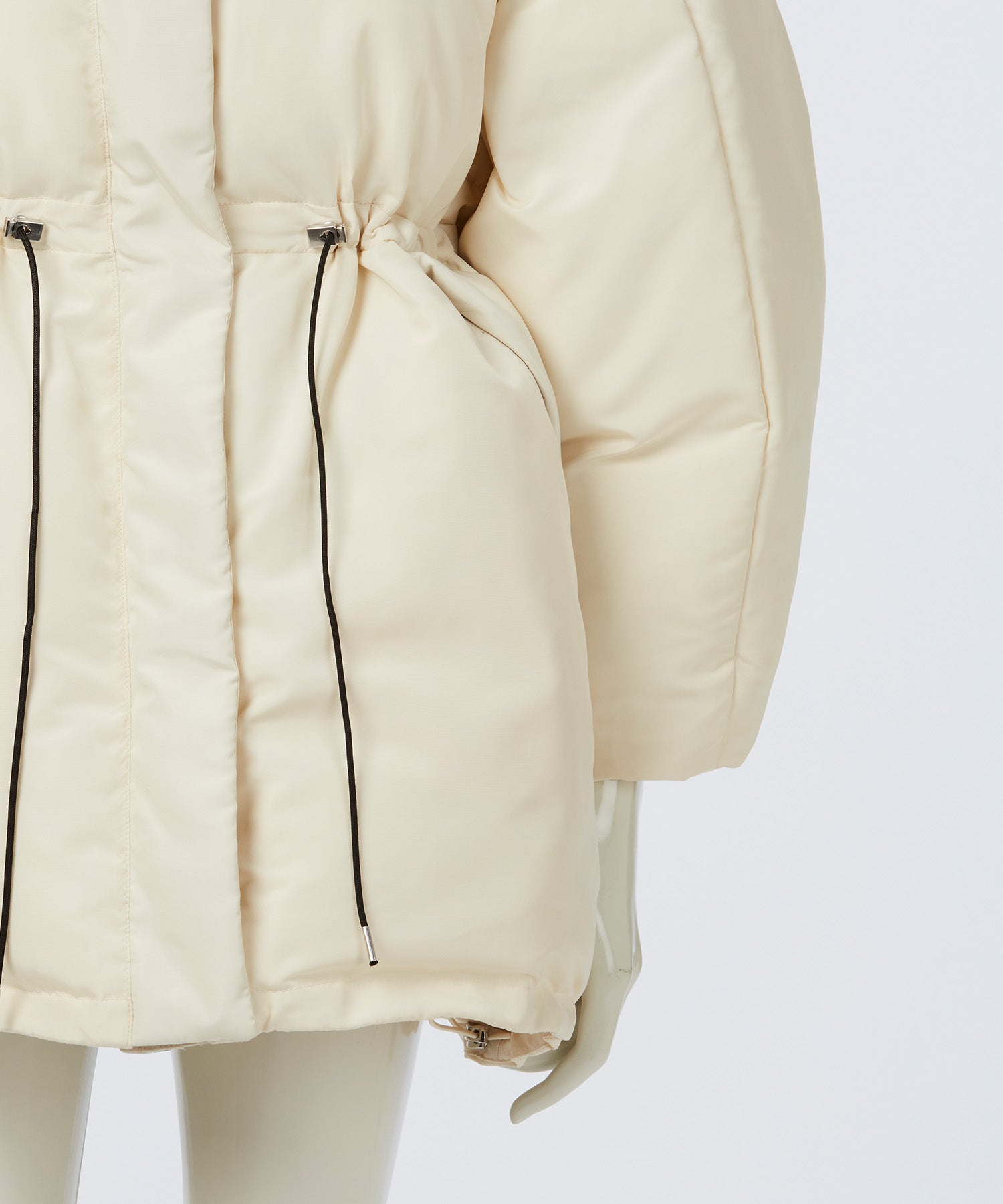 DETACHABLE FIBER DOWN JACKET