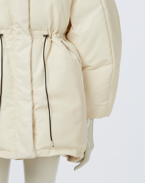 DETACHABLE FIBER DOWN JACKET