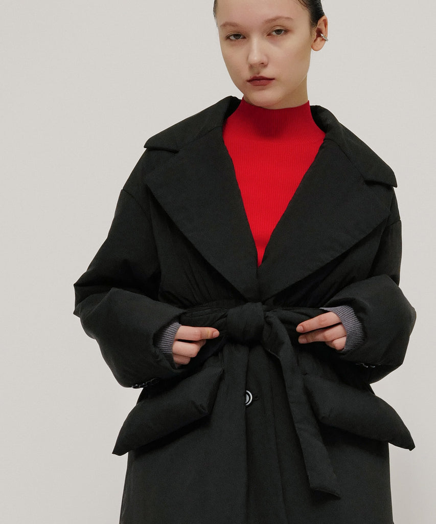 PADDED TAILORED COAT