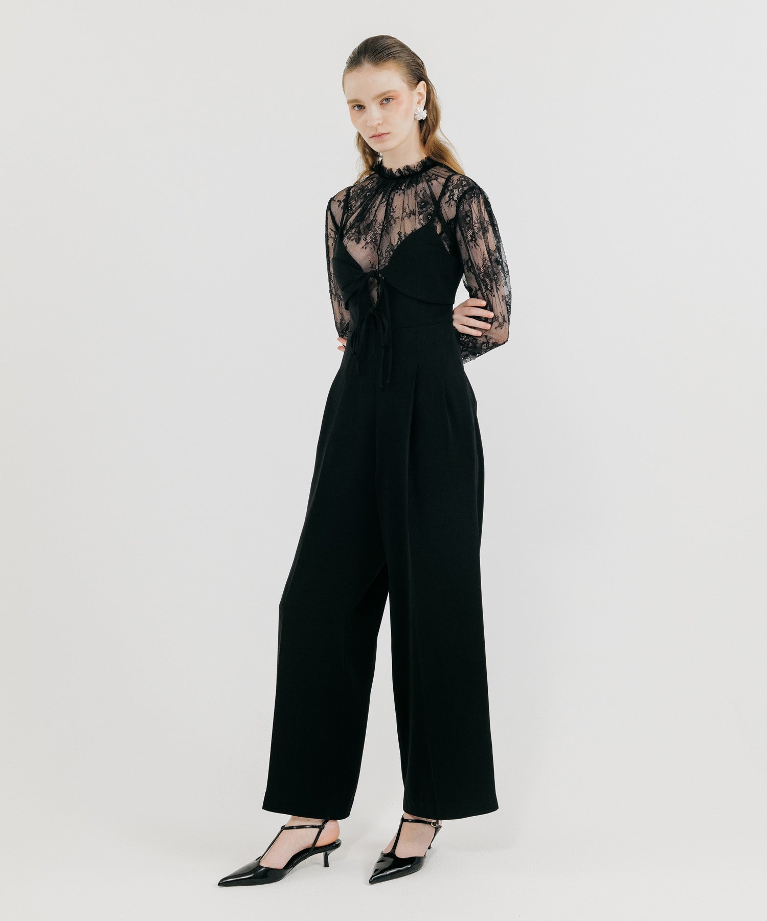 DOUBLE RIBBON JUMPSUIT
