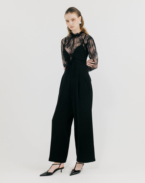 DOUBLE RIBBON JUMPSUIT