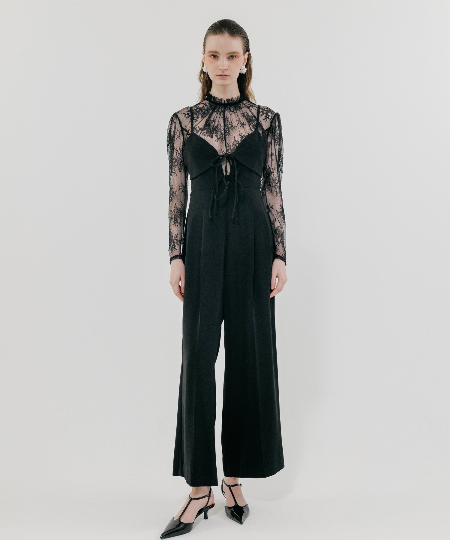 DOUBLE RIBBON JUMPSUIT