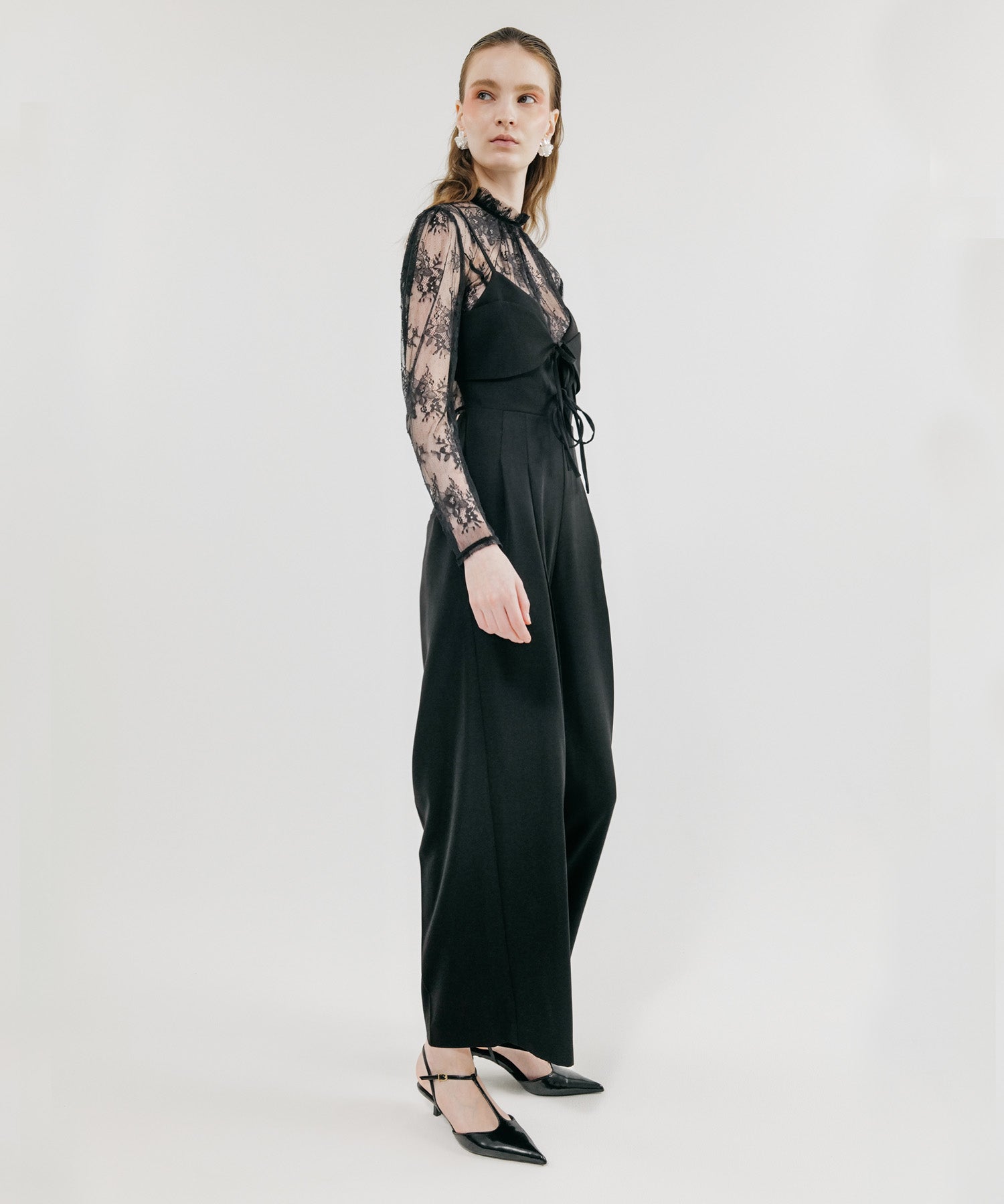 DOUBLE RIBBON JUMPSUIT