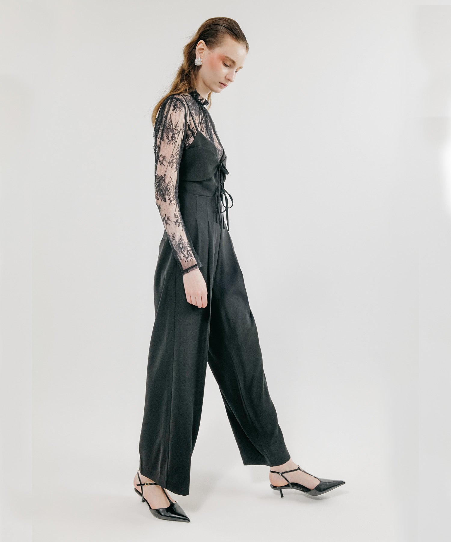 DOUBLE RIBBON JUMPSUIT