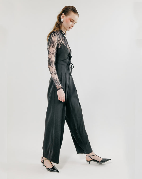 DOUBLE RIBBON JUMPSUIT
