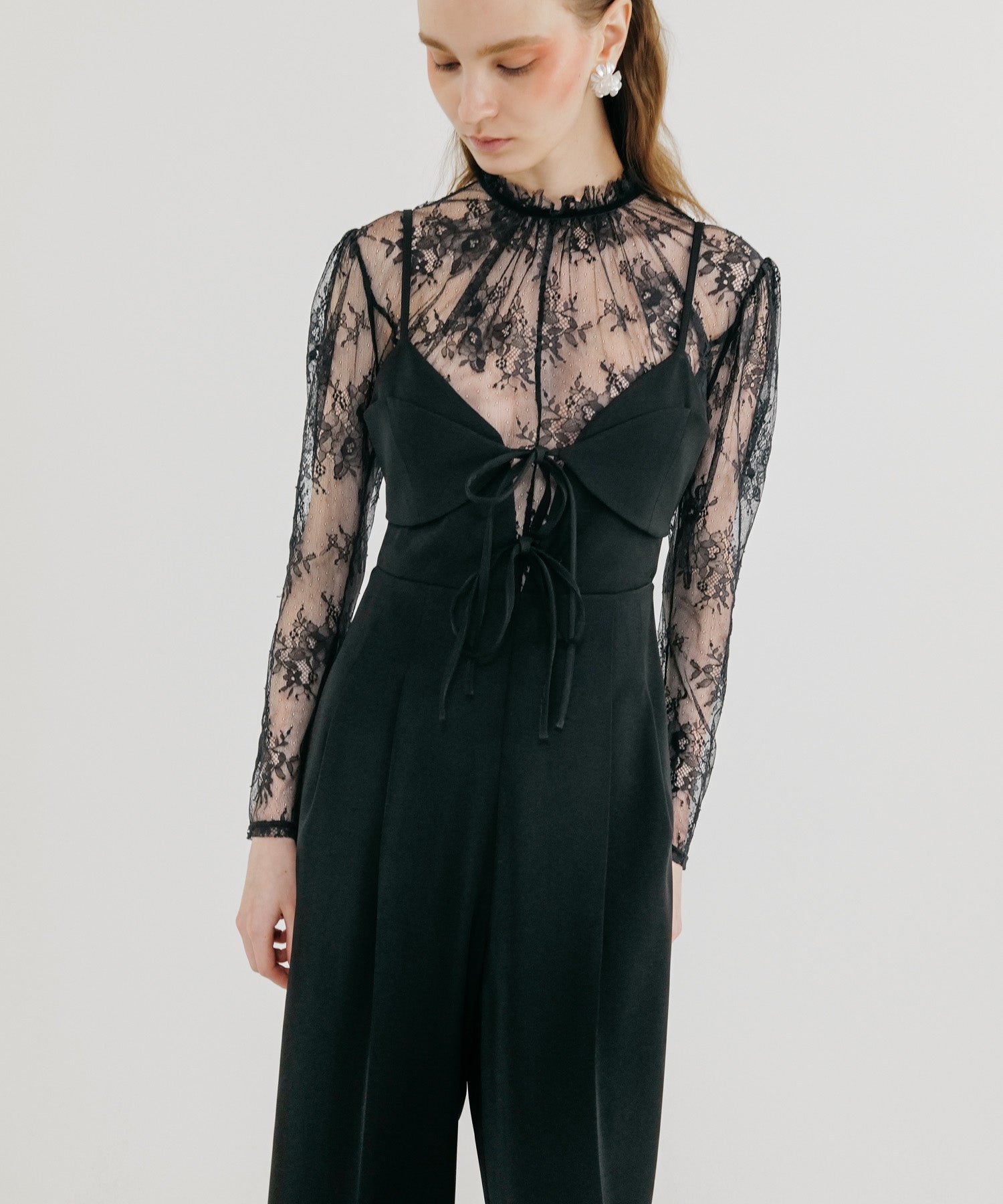 DOUBLE RIBBON JUMPSUIT