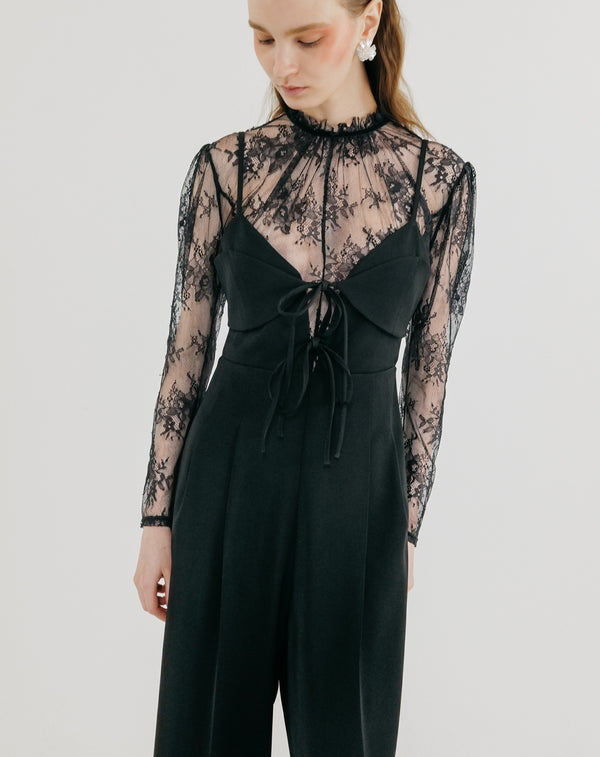 DOUBLE RIBBON JUMPSUIT